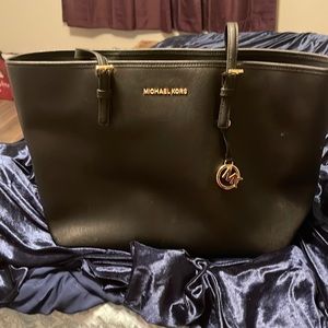 Large satchel black Michael Kors